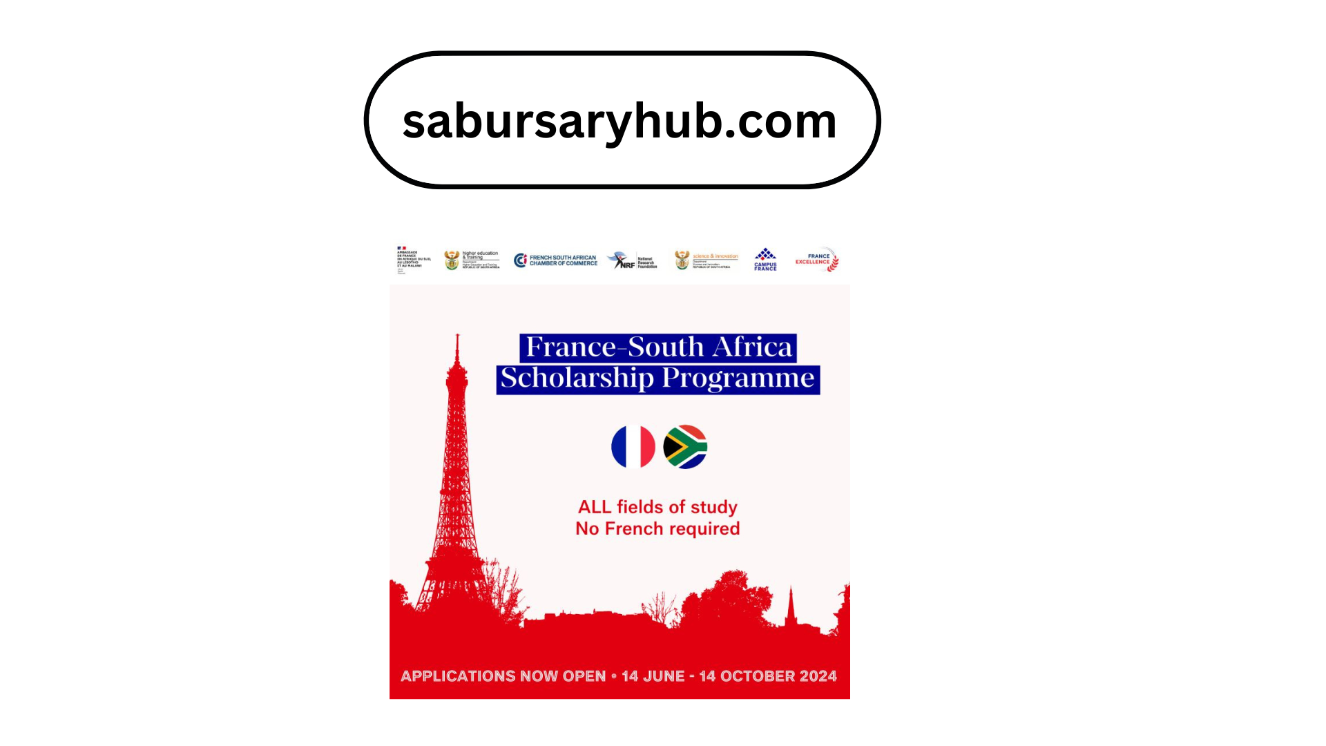 France-South Africa Scholarship Programme 2025