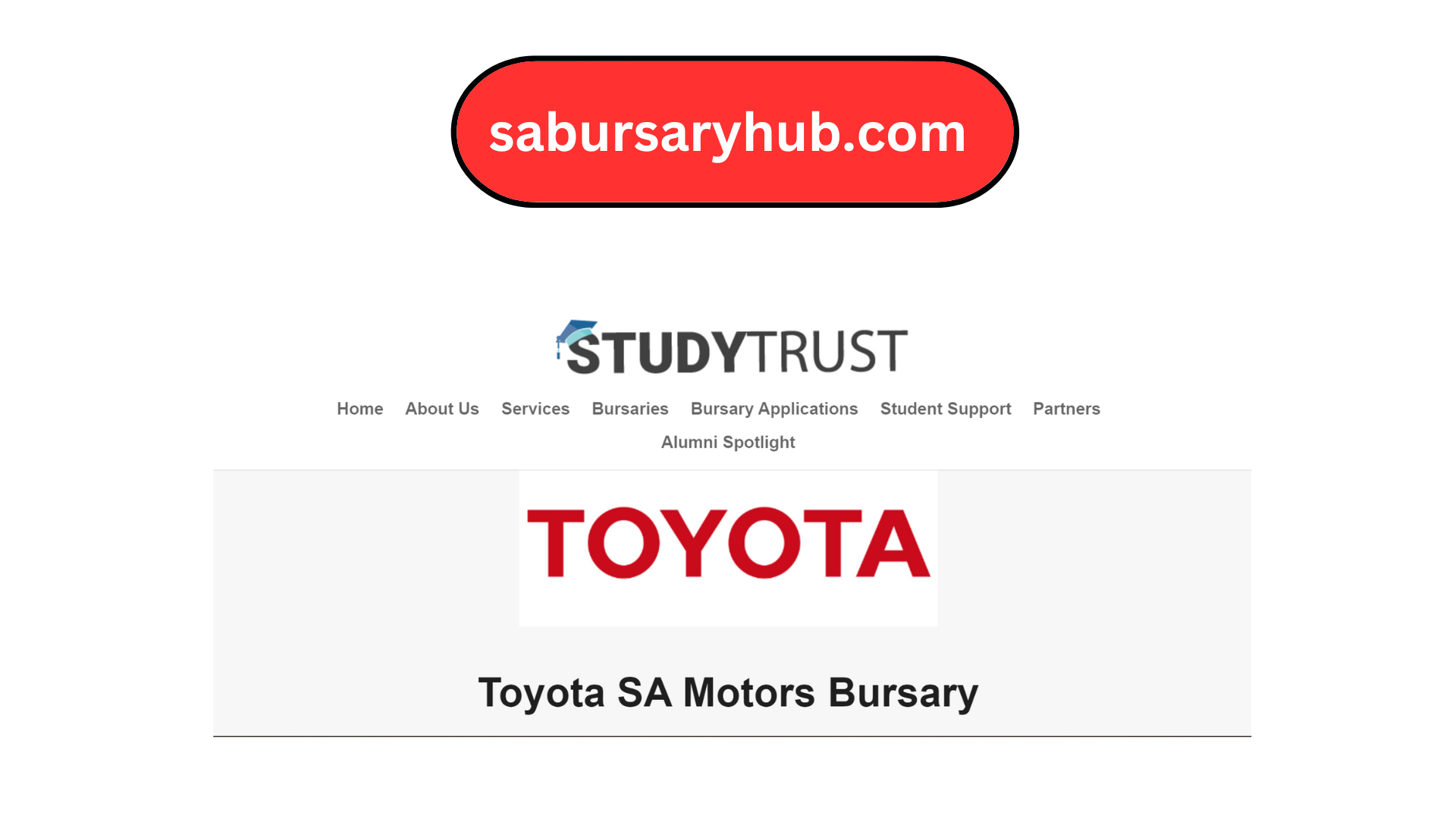 Toyota SA Motors Bursary